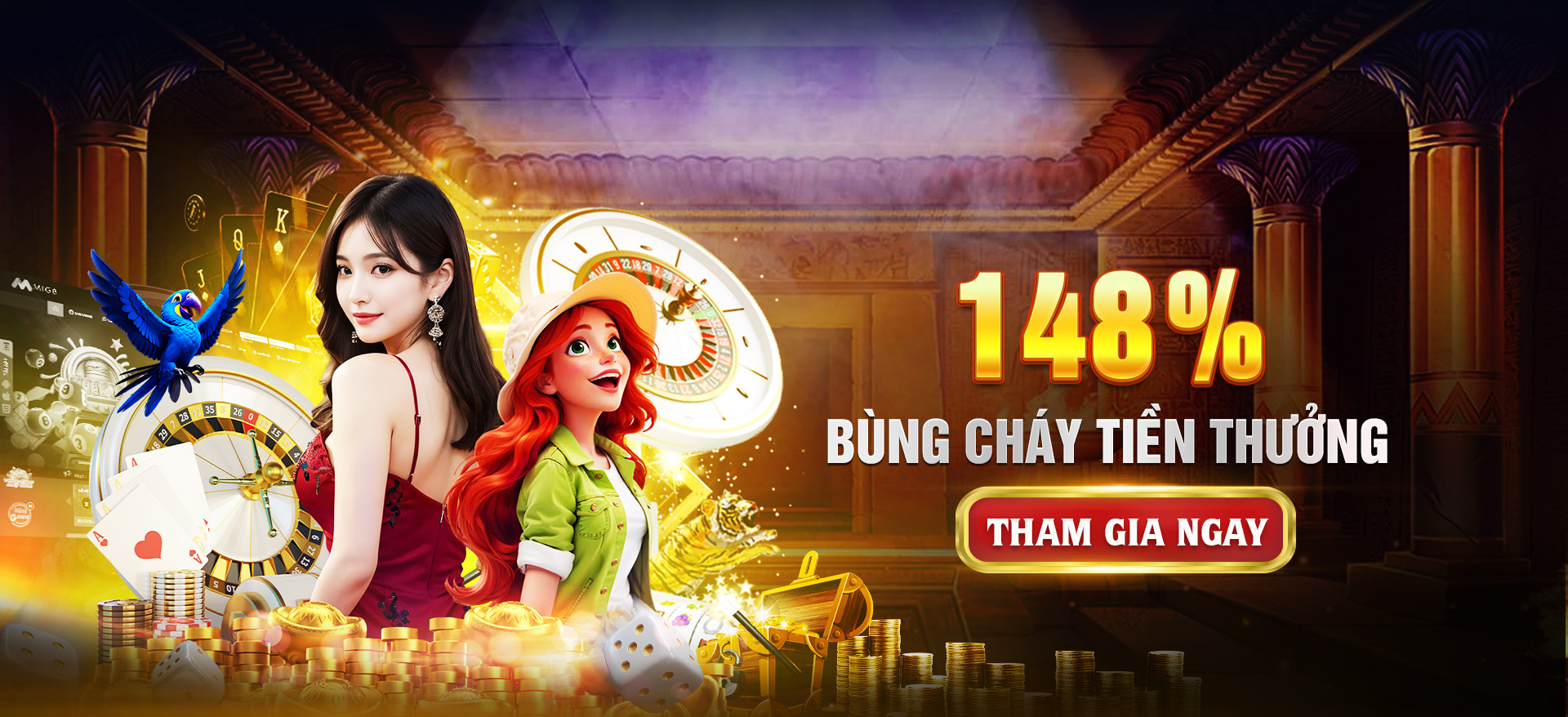 Hình ảnh quảng cáo của gg777 hiển thị nền tảng và các lợi ích